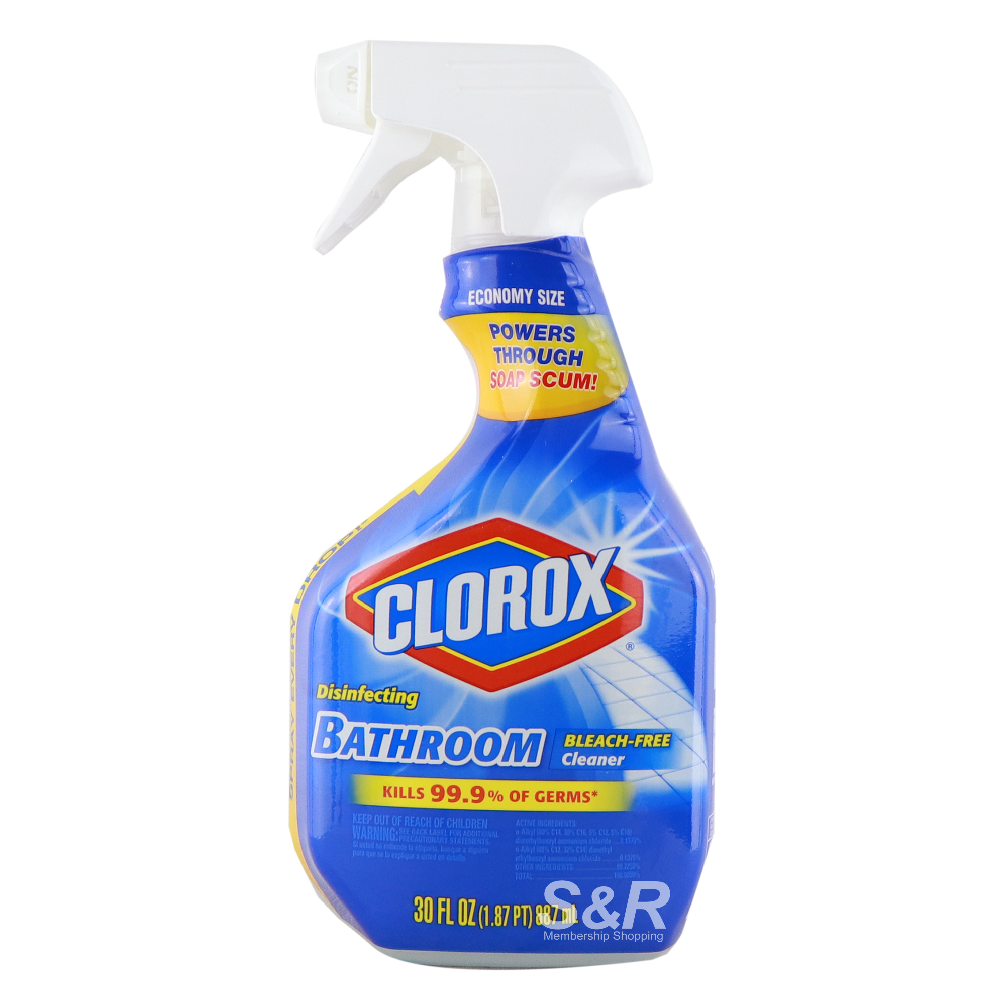 Clorox Disinfecting Bathroom Cleaner Economy Size 887mL